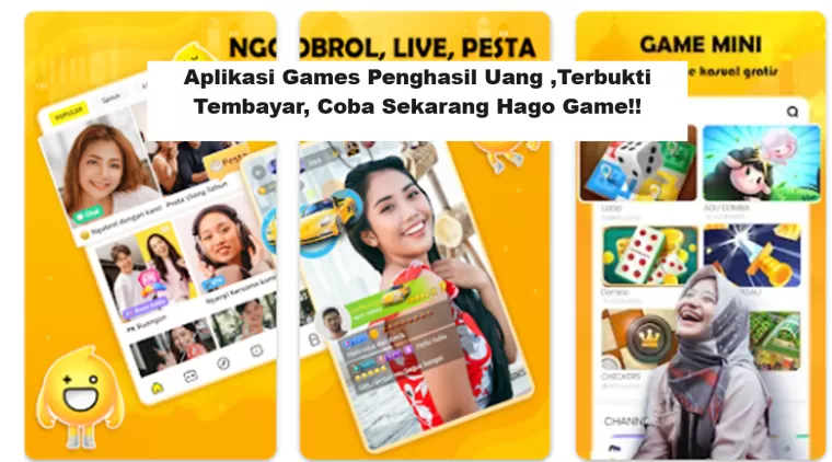 Aplikasi Games Penghasil Uang ,Terbukti Membayar, Coba Sekarang Hago Game!!