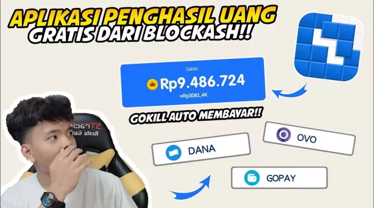 Baru Login Langsung Dapatkan Saldo DANA Rp300 Ribu di Game Penghasil Uang Blockash!