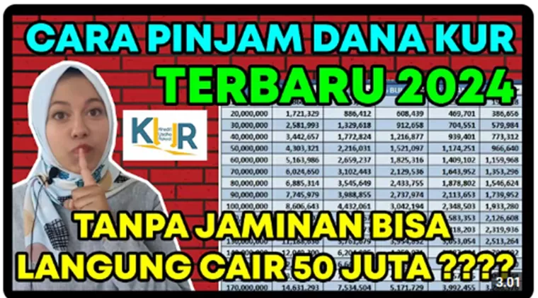 Begini Cara Pinjam DANA KUR Pada Bank dengan Mudah Tanpa Jaminan! Cair Hingga Rp100 Juta!