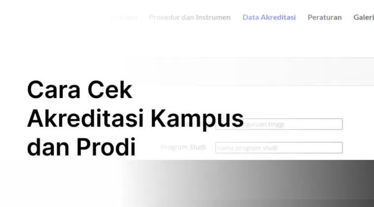 Berikut Cara Cek dan Download Sertifikat Akreditasi Kampus di BAN-PT Untuk Pendaftaran CPNS 2024