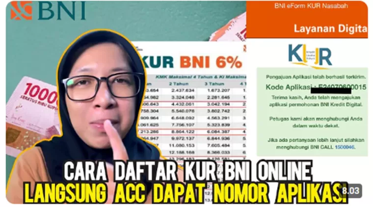 Cara Mengajukan Pinjaman KUR Bank BNI Secara Online, Tanpa Jaminan