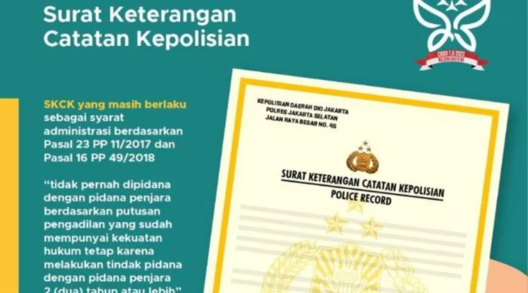 Ini Syarat dan Cara Membuat SKCK Untuk Pendaftaran CPNS 2024