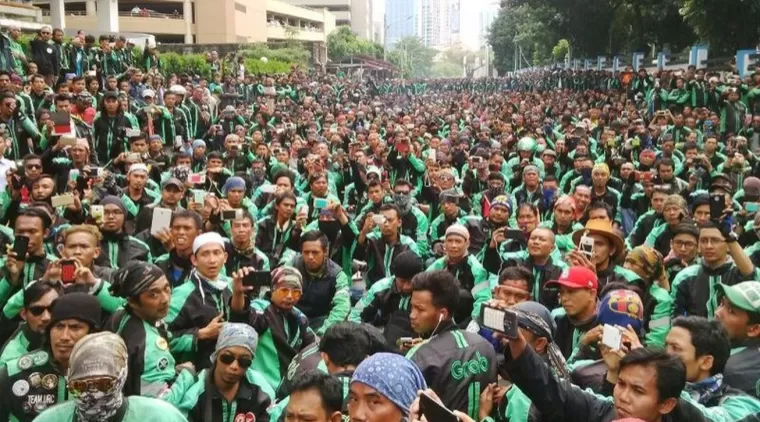 Siang Ini Para Driver Ojol dan Kurir Akan Melakukan Demo di Jakarta, Berikut Tuntutan yang Akan di Suarakan