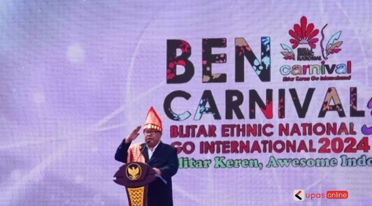 Wali Kota Blitar Santoso Buka Ben Carnival 2024