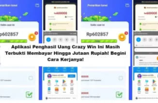 Aplikasi Penghasil Uang Crazy Win Ini Masih Terbukti Membayar Hingga Jutaan Rupiah! Begini Cara Kerjanya! (Foto: Viva)