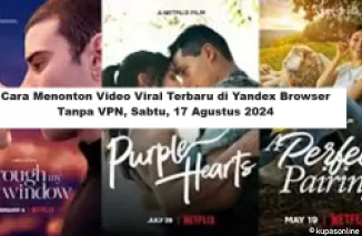 Cara Menonton Video Viral Terbaru di Yandex Browser Tanpa VPN, Sabtu, 17 Agustus 2024