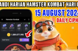 Dapatkan Koin Melimpah! Sandi Harian dan Kode Morse Hamster Kombat 15 Agustus 2024