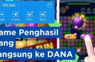 Game Penghasil Uang Hingga Rp 600.000 Langsung Masuk ke Akun DANA Dalam 1 Detik! !! (Foto: Kanal9.id)