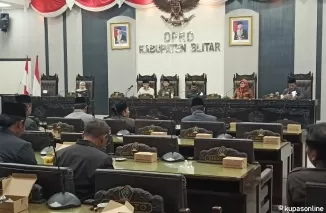 Rapat Paripurna DPRD Kabupaten Blitar