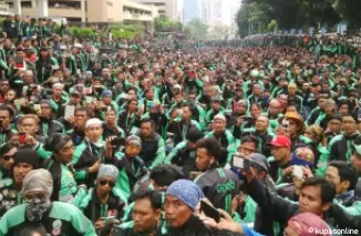 Siang Ini Para Driver Ojol dan Kurir Akan Melakukan Demo di Jakarta, Berikut Tuntutan yang Akan di Suarakan