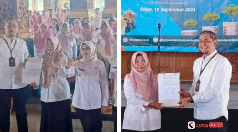 Foto bersama usai sosialisasi Simpanan Pelajar dan penandatanganan MoU BPR PAS dan Perwakilan Kepala Sekolah.