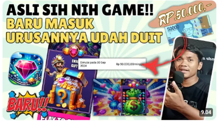 Game Penghasil Uang Jewel Popper Game Membayar! Hasilkan Rp50 Ribu Setiap Bermain!