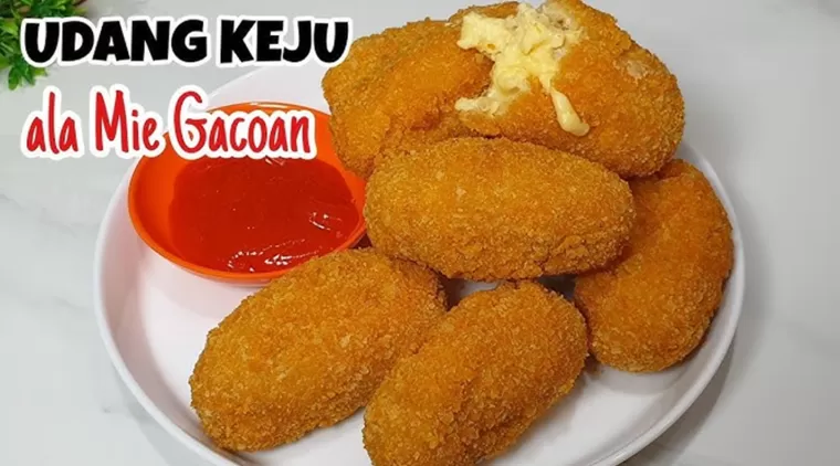 Ide Jualan Udang Keju Mie Gacoan, Begini Cara Buatnya, Dijamin Laris Manis