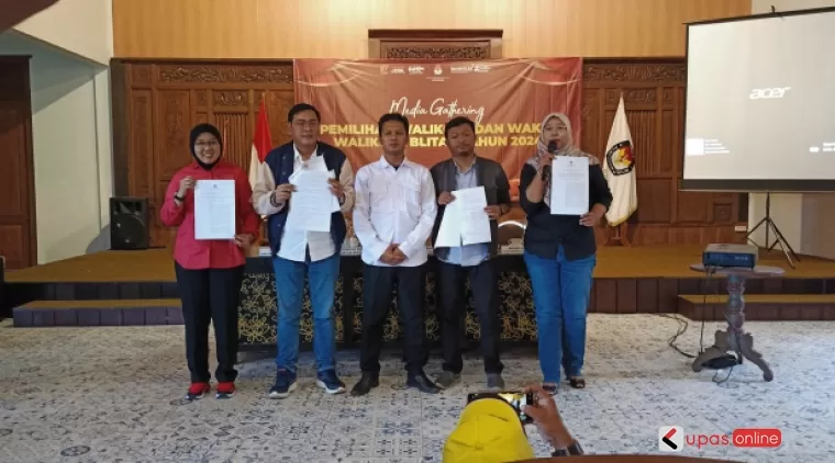 Informasikan tahapan pilkada 2024 KPU Kota Blitar gelar Gathering