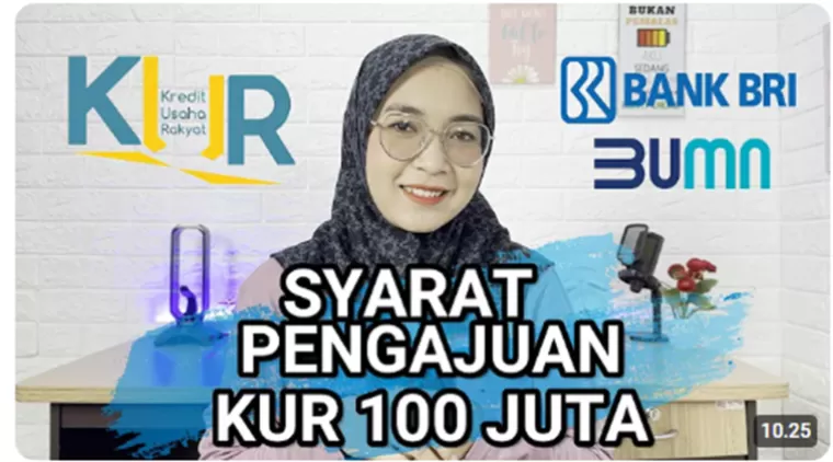 Ini Dia Syarat Pengajuan KUR dengan Plafond Maksimal 100 Juta di BRI