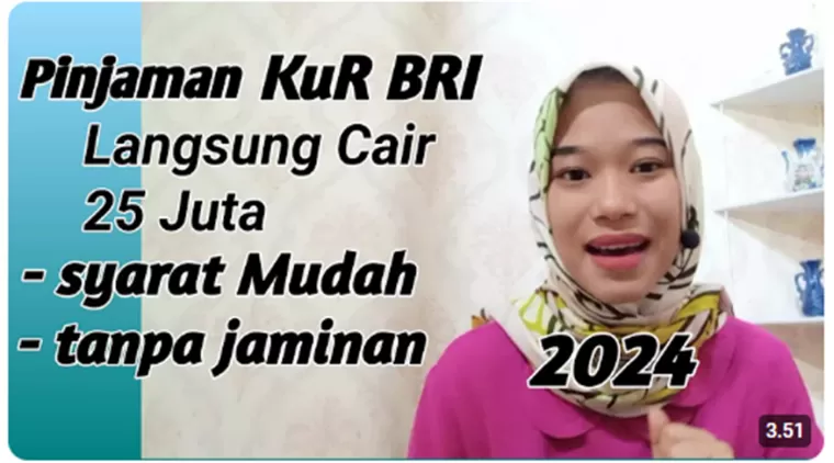 Pinjaman KUR BRI 2024 Langsung Cair 25 Juta, Berikut Syarat dan Tabel Angsurannya!