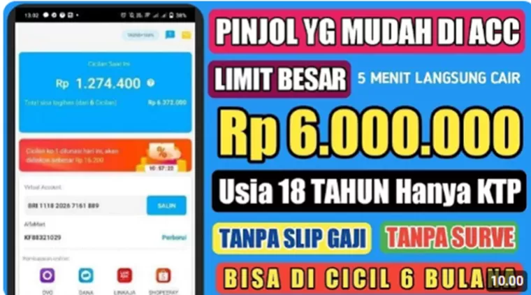 Pinjaman Online Langsung Cair 2024, Tanpa BI Checking, Limit Besar Hingga Rp50 Juta!