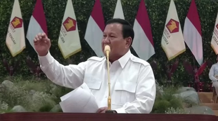 Prabowo Tak Mau Ada Perpecahan Antar Elite Politik, Jangan Ada Lagi Pembahasan Mengenai Angka 11