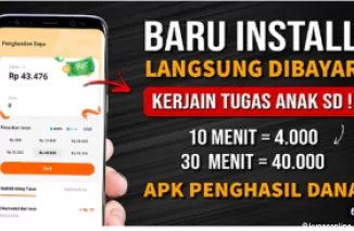 Cuman dengan Waktu 30 Menit Bisa Hasilkan Uang Rp40 Ribu di Aplikasi Penghasil Uang Ini!