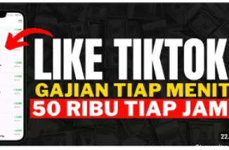 Cuman Like Vidio Tiktok Bisa Hasilkan Uang Rp50 Ribu Sehari di Aplikasi Penghasil Uang Woilo