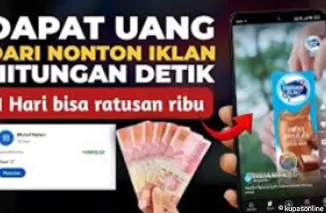 Hanya Dengan Menonton Iklan Hitungan Detik Bisa Hasilkan Uang Hingga Rp300 Ribu Setiap Harinya!