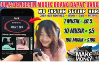 Hanya Dengarkan Musik Bisa Hasilkan Cuan Hingga Ratusan Ribu Setiap Hari di Aplikasi Penghasil Uang di Givvy Radions