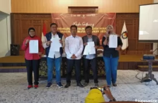 Informasikan tahapan pilkada 2024 KPU Kota Blitar gelar Gathering