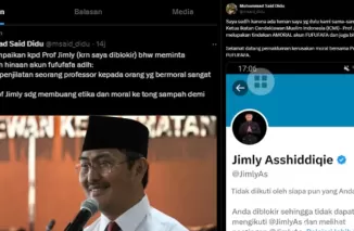 Jimly Asshiddiqie, Fufufafa Hanya Adu Domba, Lupakan Saja!