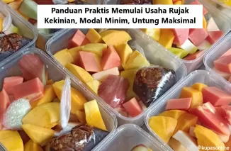 Panduan Praktis Memulai Usaha Rujak Kekinian, Modal Minim, Untung Maksimal