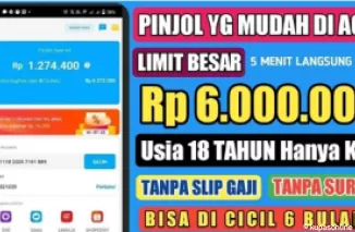 Pinjaman Online Langsung Cair 2024, Tanpa BI Checking, Limit Besar Hingga Rp50 Juta!