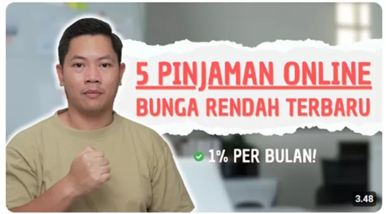 5 Rekomendasi Pinjaman Online Bunga Rendah, Solusi Cepat untuk Kebutuhanmu!