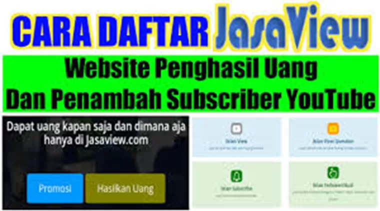 Cara Menghasilkan Cuan dari Internet! Pendapatan Tambahan dengan Website Penghasil Uang Jasa View!