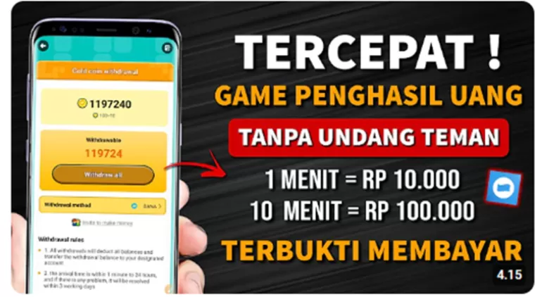 GACOR! Game Penghasil Uang Color Lab, Tanpa Undang Teman Hasilkan Rp100 Ribu Dalam Waktu 10 Menit!