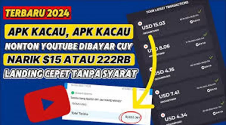 Kacau! Aplikasi Penghasil Uang Givvy Videos Hanya Nonton Youtube Dibayar Rp200 Ribu Gais! 5 Detik Saldo DANA Masuk!