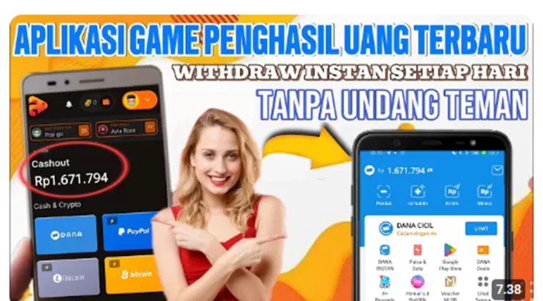 Main Game Dapat Uang? Coba Aplikasi Gaintplay, Tarik Saldo DANA dan PayPal Setiap Hari!