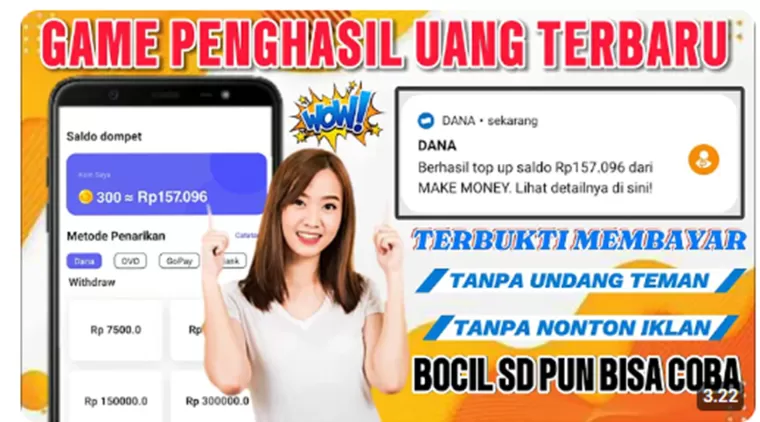 Mainkan Game Penghasil Uang Coin Win dan Dapatkan Uang Tunai, Langsung Tarik ke DANA!