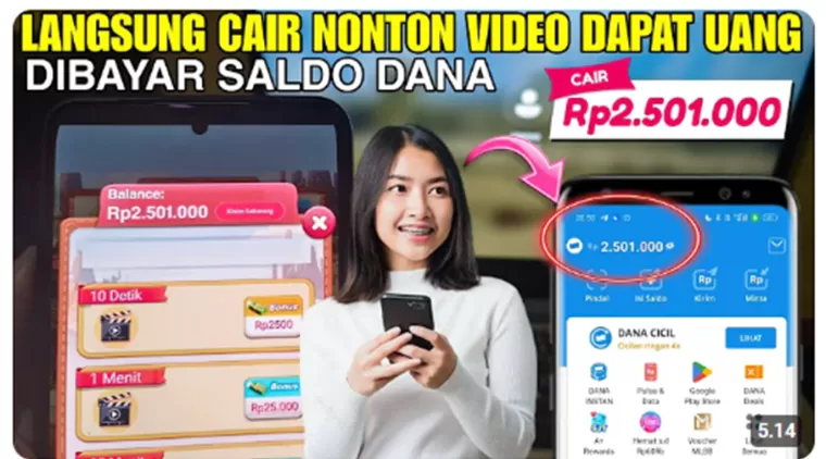 Nonton Video Dapat Uang! Begini Cara Mudah Cairkan Saldo Dana Lewat Aplikasi Focus