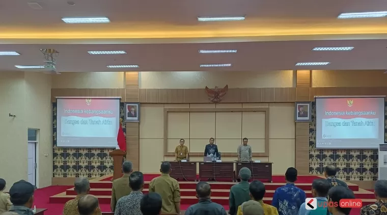 Acara sosialisasi Program Perhutanan Sosial dan Penataan Batas Persetujuan Pelepasan Kawasan Hutan (PPTPKH) oleh Pemkab Blitar