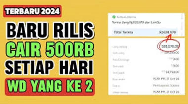 Website Penghasil Uang Baru Rilis! Cair Rp500 Ribu Setiap Harinya! Ayo Simak Informasinya!