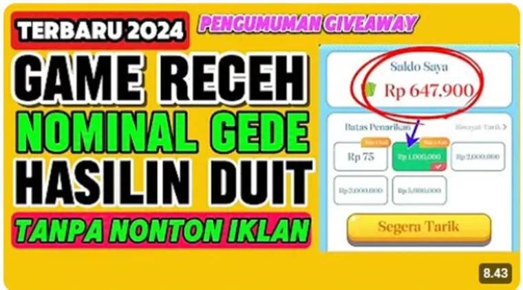 Wow! Baru Login Langsung Dapatkan Bonus Rp300 Ribu di Game Penghasil Uang Crazy Cubes Clas, Ayo Coba!