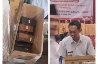 Situasi jelang pertemuan paguyuban kepala desa Kab Blitar