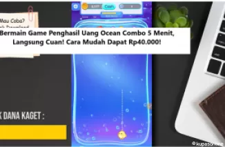 Bermain Game Penghasil Uang Ocean Combo 5 Menit, Langsung Cuan! Cara Mudah Dapat Rp40.000!