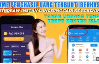 Game Penghasil Uang Terbukti Membayar! Withdraw Cepat Langsung Ke Rekening!