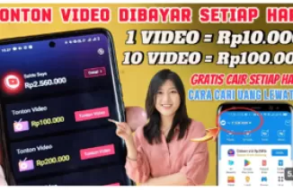 Hanya Dengan Nonton Vidio Bisa Hasilkan Saldo DANA Dalam Hitungan Detik di Aplikasi Penghasil Uang Givvy Videos