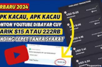 Kacau! Aplikasi Penghasil Uang Givvy Videos Hanya Nonton Youtube Dibayar Rp200 Ribu Gais! 5 Detik Saldo DANA Masuk!