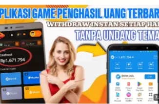 Main Game Dapat Uang? Coba Aplikasi Gaintplay, Tarik Saldo DANA dan PayPal Setiap Hari!