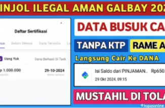 Pinjaman Online Ilegal 2024 yang Aman dan Mudah Cair, Trik Mengajukan dengan Data Busuk!