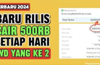 Website Penghasil Uang Baru Rilis! Cair Rp500 Ribu Setiap Harinya! Ayo Simak Informasinya!