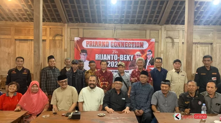 Priarno Connection for Rijanto-Beky fi Rumah makan Kinanti yang dihadiri cawabup Rijanto