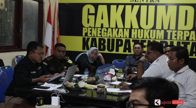 Rapat Gakkumdu Kab Blitar